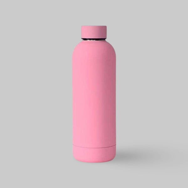 Personalised Water / Drink Bottle in Macaron Pink - PRE ORDER