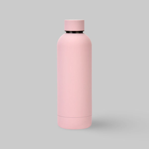 Personalised Water / Drink Bottle in Pale Pink - PRE ORDER