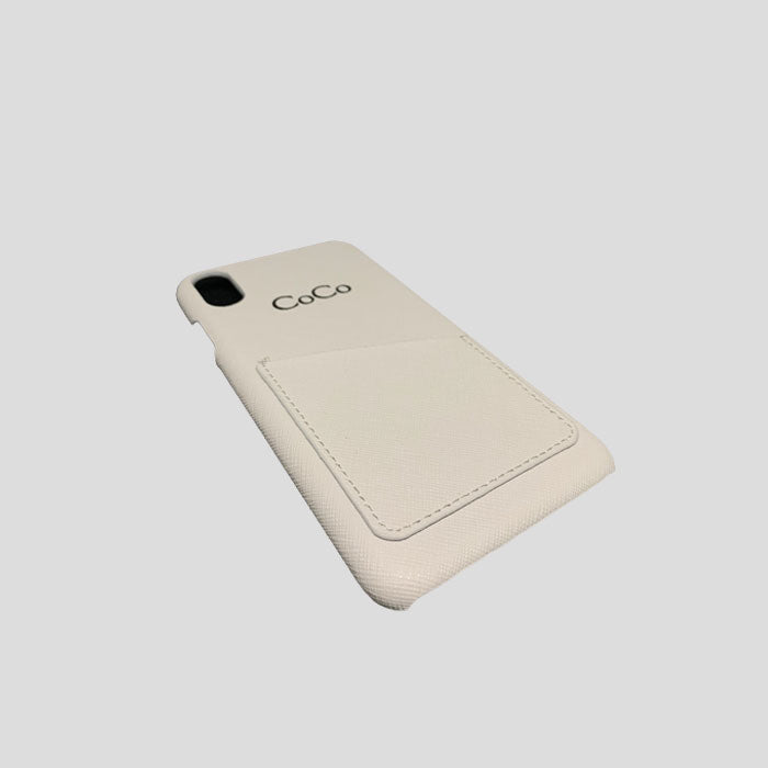 STONE LUX IPHONE XS MAX HARD CASE with CARD HOLDER