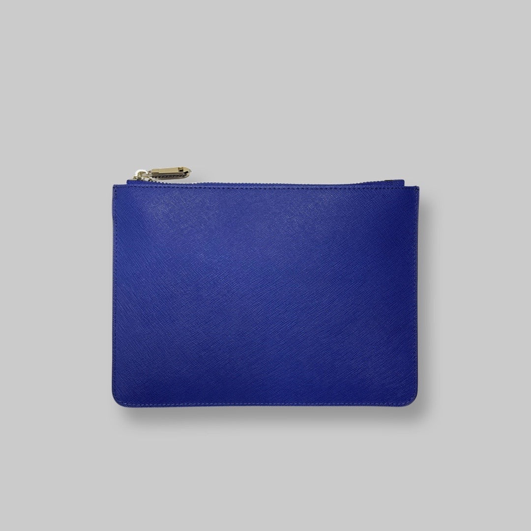 Navy blue pouch bag online