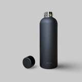 Personalised Water / Drink Bottle in Matte Black - IN STOCK