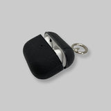 Personalised AirPods Pro Gen 1/2 Case in Black Saffiano Vegan Leather