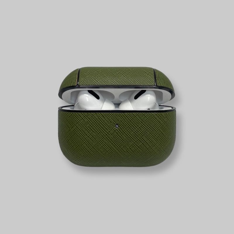 Personalised AirPods Pro Gen 1/2 Case in Matcha Green Tea Leather