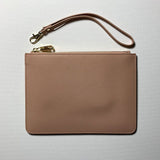 Personalised Pouch in Blush with Detachable Wrist Strap