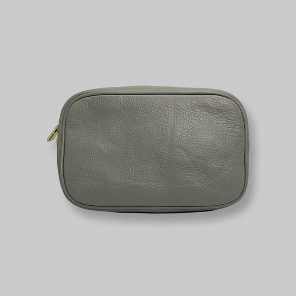 Personalised Grey Cam Cross Body Bag with Shoulder Strap