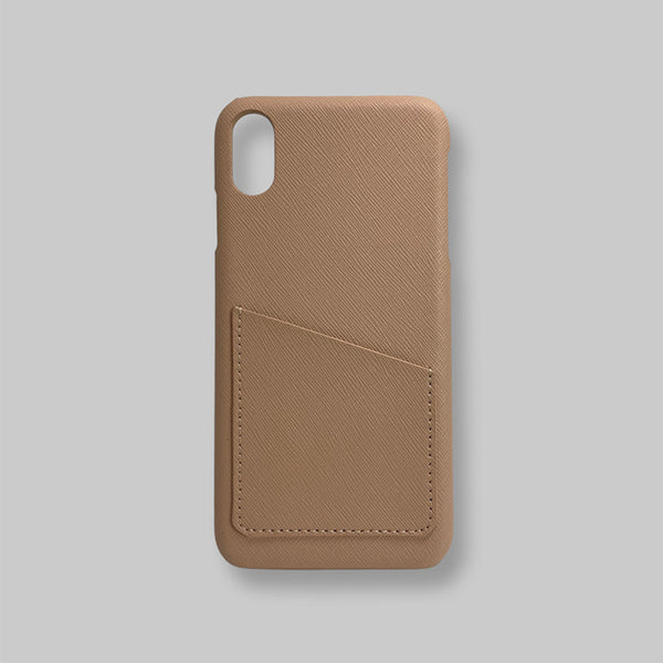 Blush Lux iPhone X / XS Hard Case With Card Holder