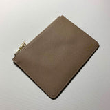 Personalised Pouch in Latte Taupe