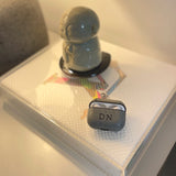 Personalised AirPods Pro Gen 1/2 Case in Stone Grey Leather