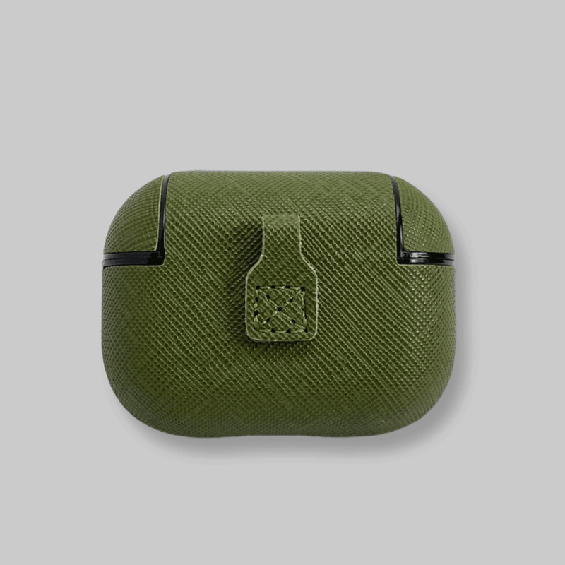 Personalised AirPods Pro Gen 1/2 Case in Matcha Green Tea Leather