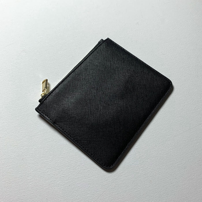 Personalised Mini Pouch in Black