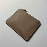 Personalised Mini Clutch in Latte Taupe