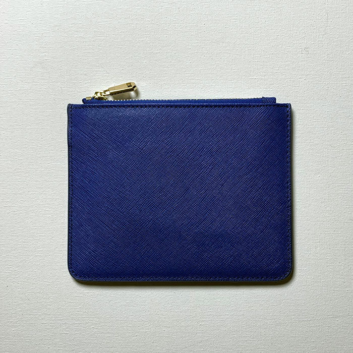 Personalised Mini Pouch in Navy Blue