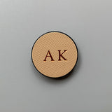 Personalised Pop Socket in Latte Brown Leather