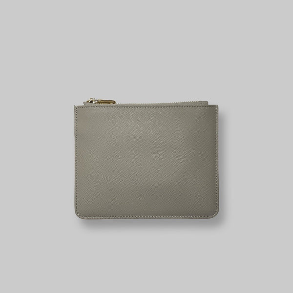 Personalised Mini Pouch in Storm Grey